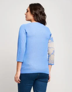 Maglia jacquard fantasia