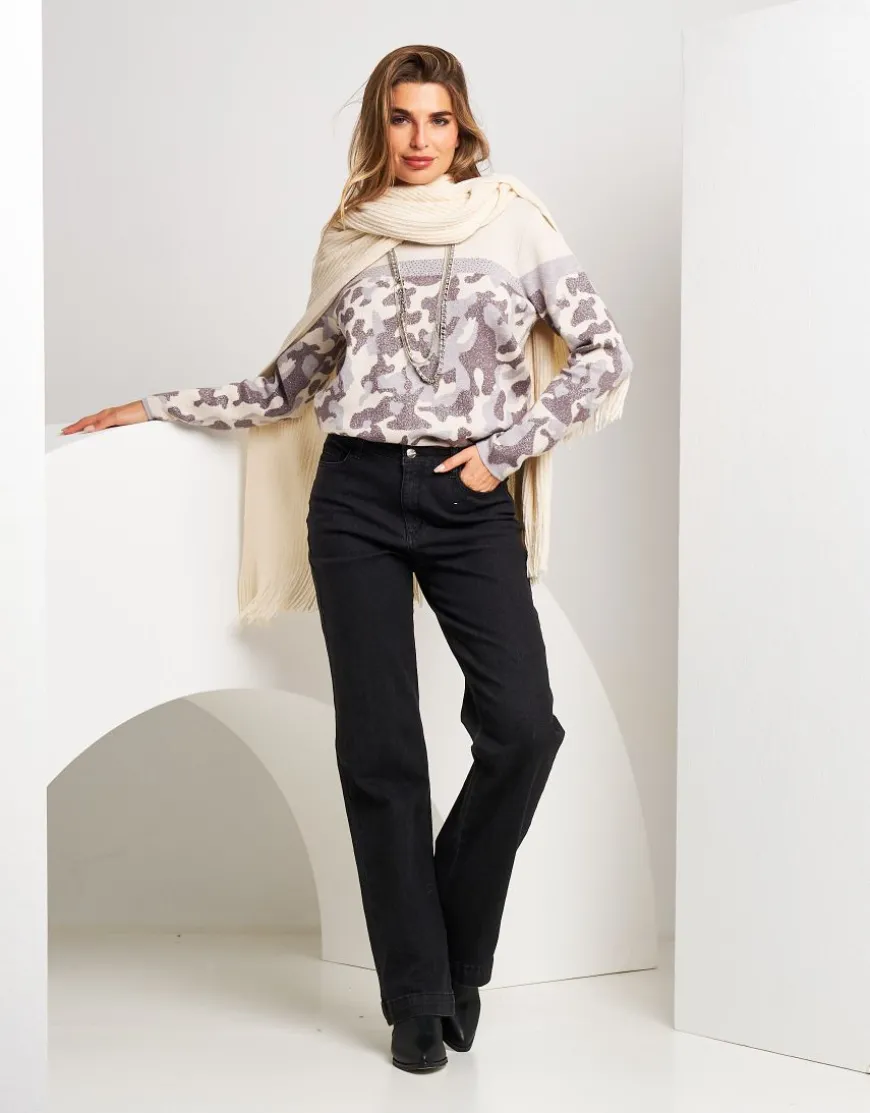 Mantella con paillettes e frange