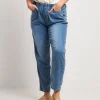 Pantafitness leggero in jeans