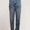 Pantalone 5 tasche in jeans leggero