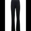 Pantalone a zampa con elastico