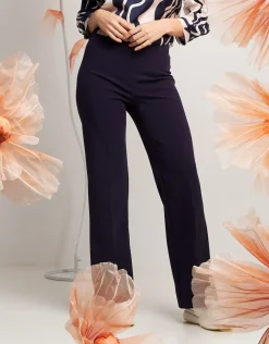 Pantalone a zampetta con elastico