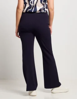 Pantalone a zampetta con elastico