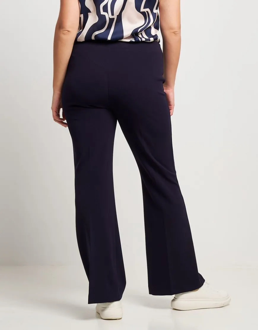 Pantalone a zampetta con elastico