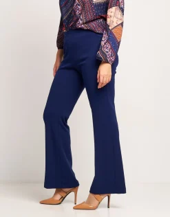 Pantalone a zampetta con elastico