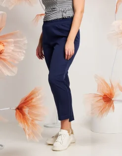 Pantalone aderente con elastico