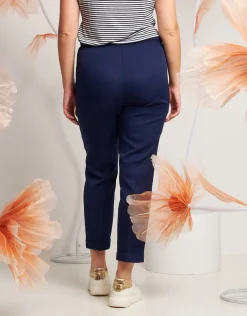 Pantalone aderente con elastico