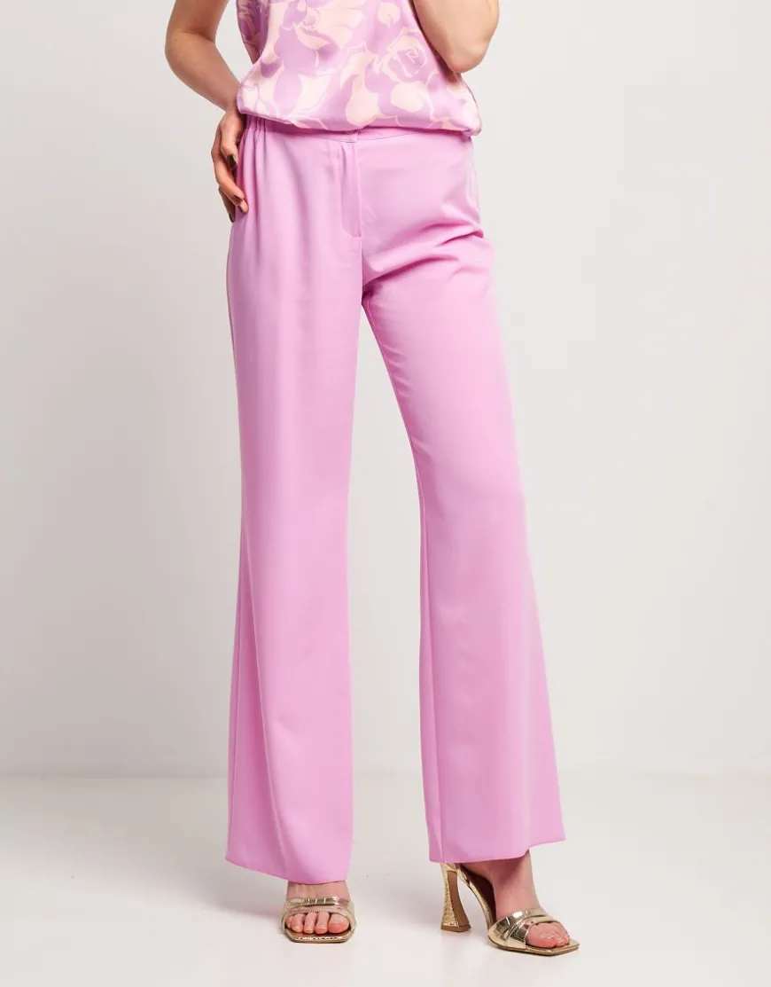 Pantalone ampio fluido blush