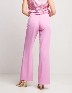 Pantalone ampio fluido blush