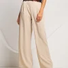 Pantalone ampio in tessuto fluido