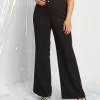 Pantalone ampio in tessuto fluido