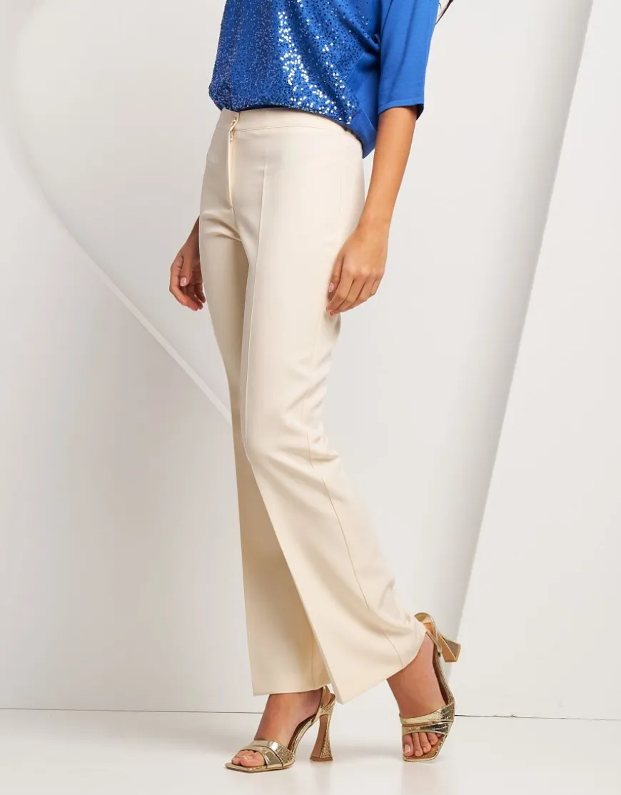 Pantalone classico a zampetta