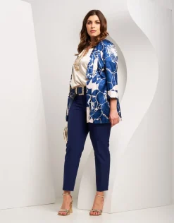 Pantalone classico con elastico