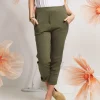 Pantalone con elastico e tasche