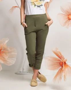 Pantalone con elastico e tasche