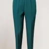Pantalone con risvolto sul fondo