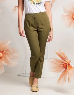 Pantalone dritto con cinturino