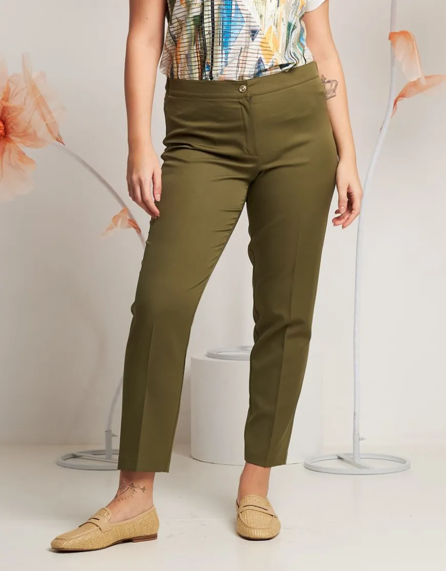 Pantalone dritto con cinturino