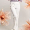 Pantalone flare in bistretch