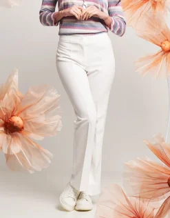 Pantalone flare in bistretch