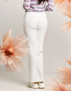 Pantalone flare in bistretch