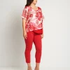 Pantalone in bengalina con elastico