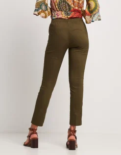 Pantalone in bengalina con elastico