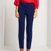 Pantalone in bistretch blu