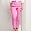 Pantalone in bistretch con elastico