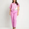 Pantalone in bistretch con elastico