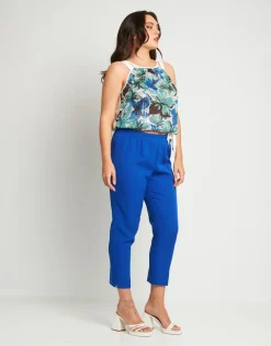Pantalone in bistretch royal