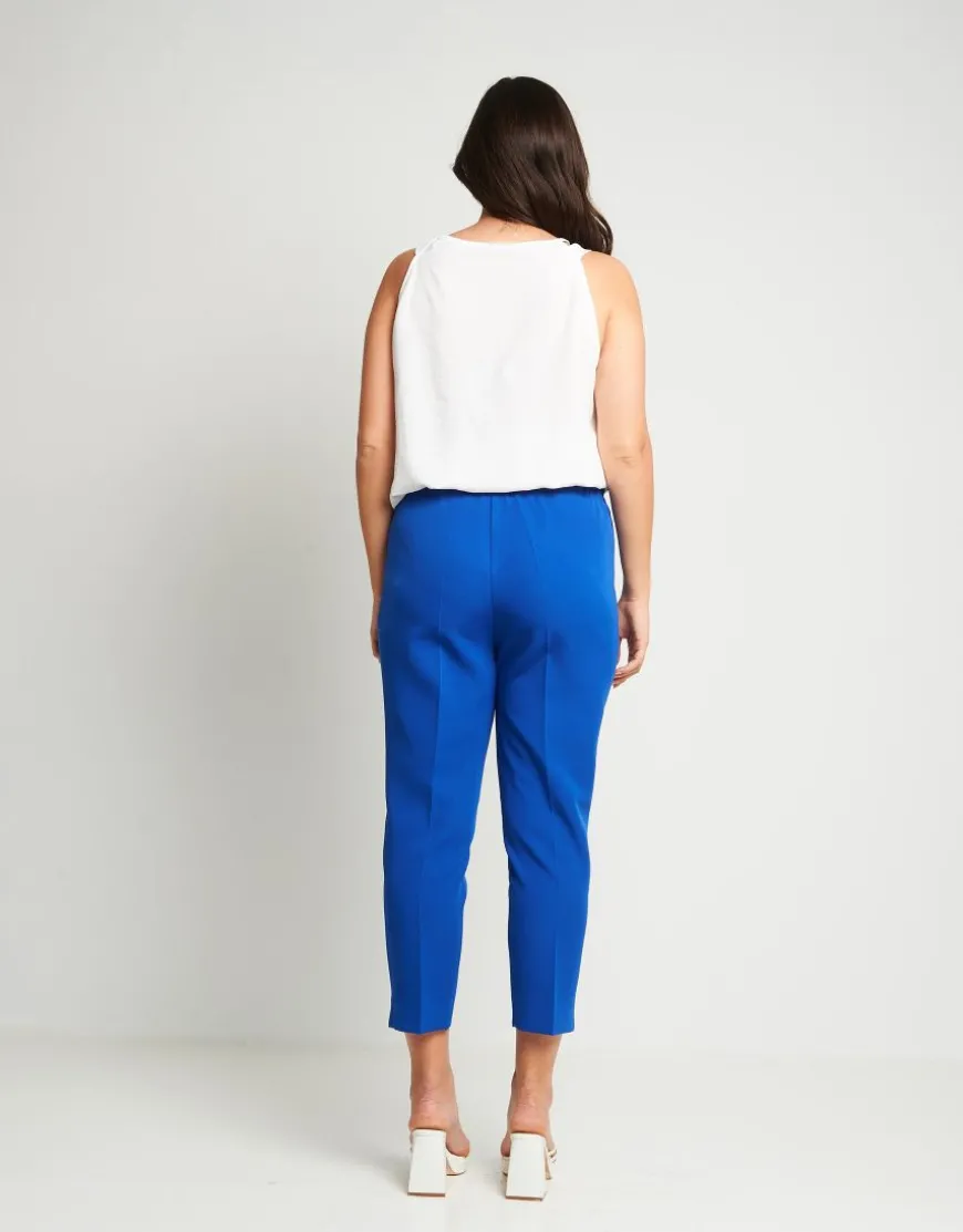 Pantalone in bistretch royal