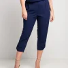 Pantalone in fluido cropped