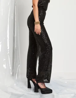 Pantalone in paillettes