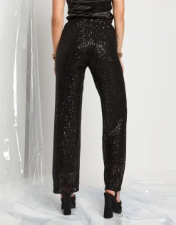 Pantalone in paillettes