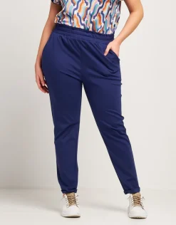 Pantalone in punto Milano con elastico