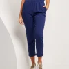 Pantalone in punto Milano con elastico