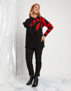 Pantalone in punto Milano con spacchetti