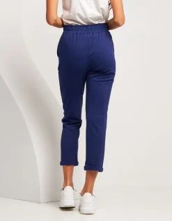Pantalone in punto Milano con elastico
