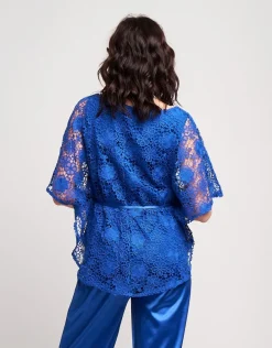 Pantalone in raso con zip e bottone