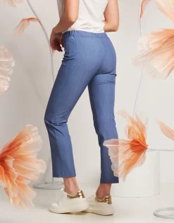 Pantalone in tessuto mélange