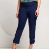Pantalone in viscosa con passante