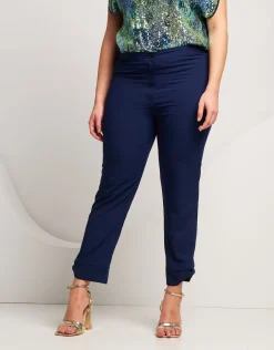 Pantalone in viscosa con passante