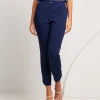 Pantalone in viscosa con passante