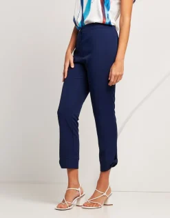 Pantalone in viscosa con passante