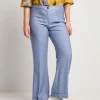 Pantalone in viscosa effetto mosso