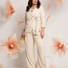 Pantalone largo con elastico