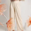 Pantalone largo con elastico