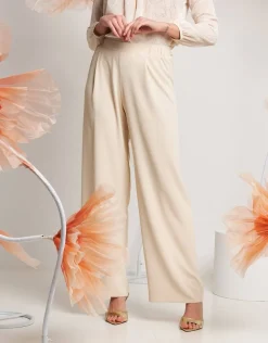 Pantalone largo con elastico