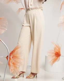 Pantalone largo con elastico